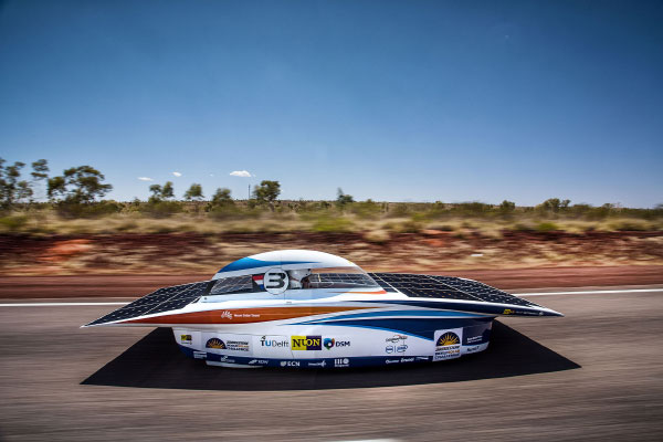 Solar Racer auf der Panasonic World Solar Challenge 